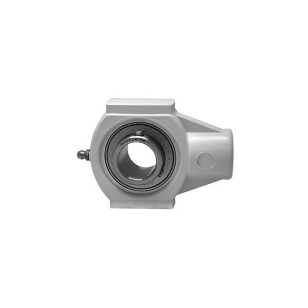 SINGLE ROW BALL BEARING - 1 STAINLESS SET SCREW BLACK HANGER BEARING